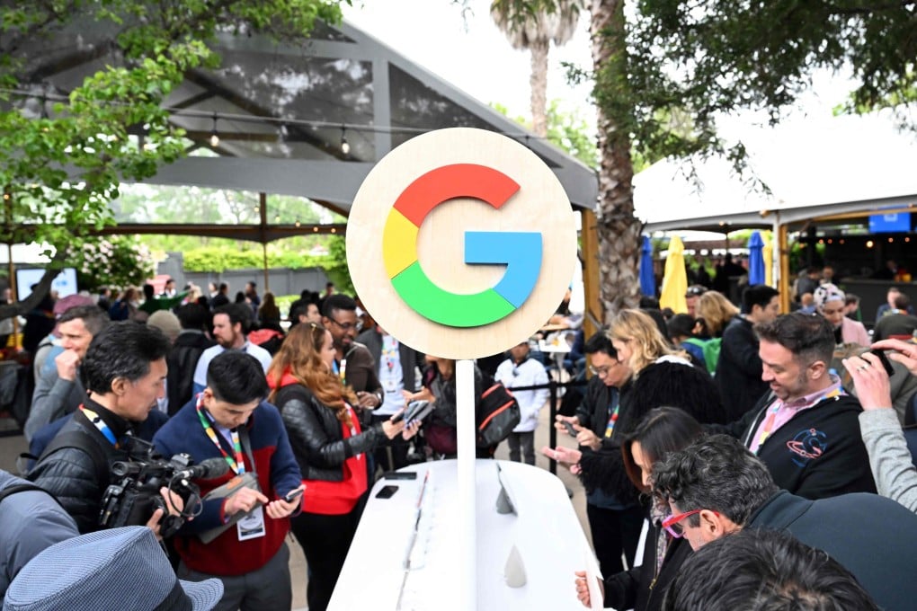 Members of the media view new Google products during the Google I/O event at Shoreline Amphitheatre in Mountain View, California, on May 10, 2023. Photo: AFP
