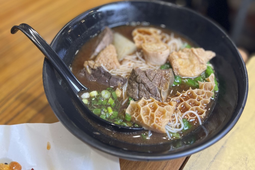 Fresh beef offal noodles at Hung Kee in Wan Chai, one of the recent dining highlights for food editor Charmaine Mok. The restaurant closed temporarily just after her visit. Photo: Charmaine Mok