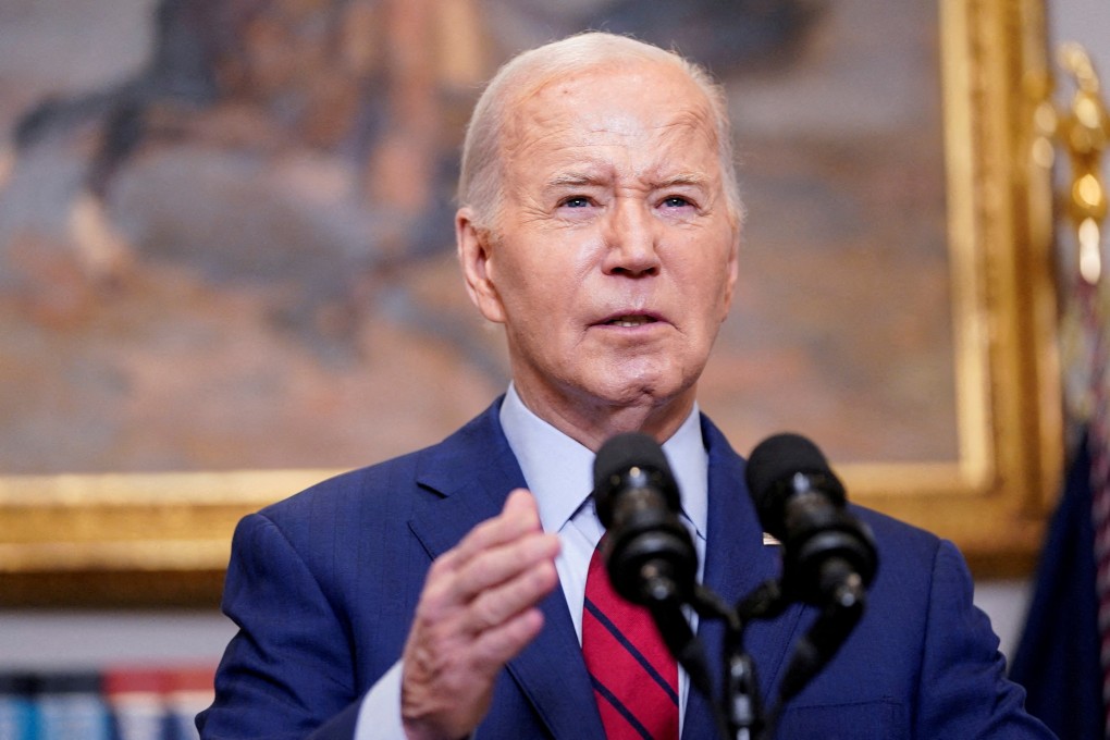 US President Joe Biden used his executive privilege to block the release of an interview he had with special counsel Robert Hur. Photo: Reuters