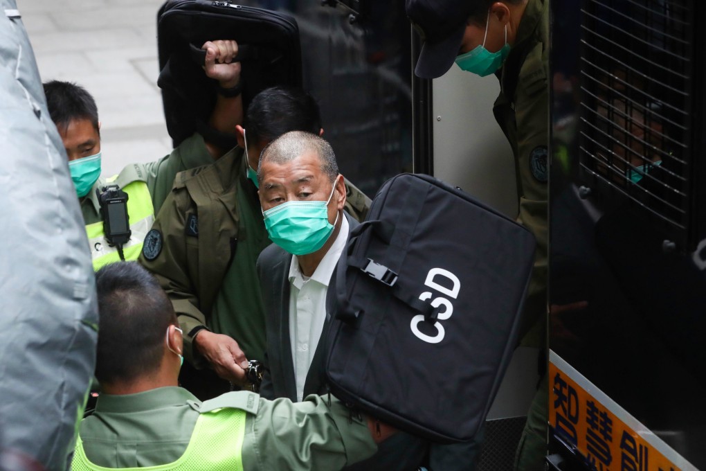 Media mogul Jimmy Lai has been charged with colluding with foreign forces under the national security law. Photo: Sam Tsang