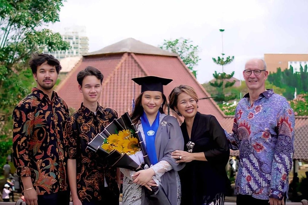 Rulita Anggraini (second from right), who is married to an American, said that her children would face “inner conflict” each time they have to decide between being a citizen of Indonesia or the US. Photo: Rulita Anggraini