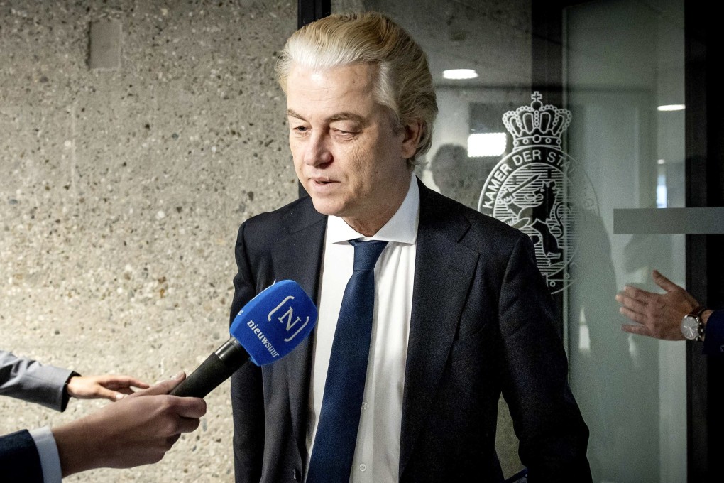 Netherlands veers sharply to right with new government as Geert Wilders