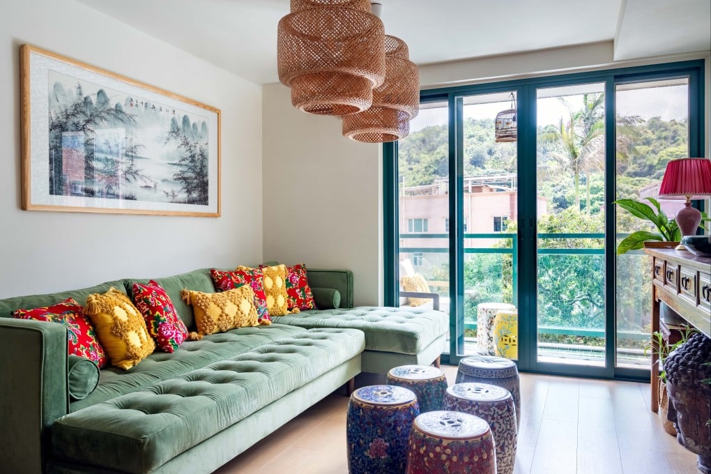 An innovative couple who renovated an abandoned flat on Hong Kong’s Lantau Island show that you don’t have to spend the big bucks to create a welcoming, original home bursting with colourful character. Photo: Eugene Chan. Styling: Flavia Markovits