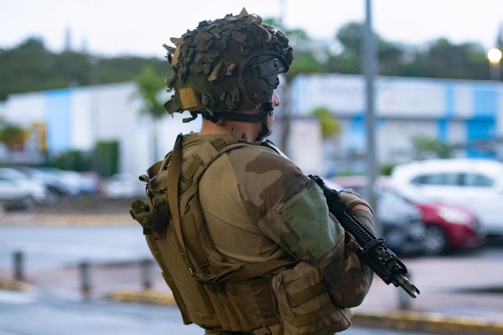 France deployed troops to New Caledonia’s ports and international airport, banned TikTok and imposed a state of emergency after three nights of clashes that have left four dead and hundreds wounded. Photo: AFP