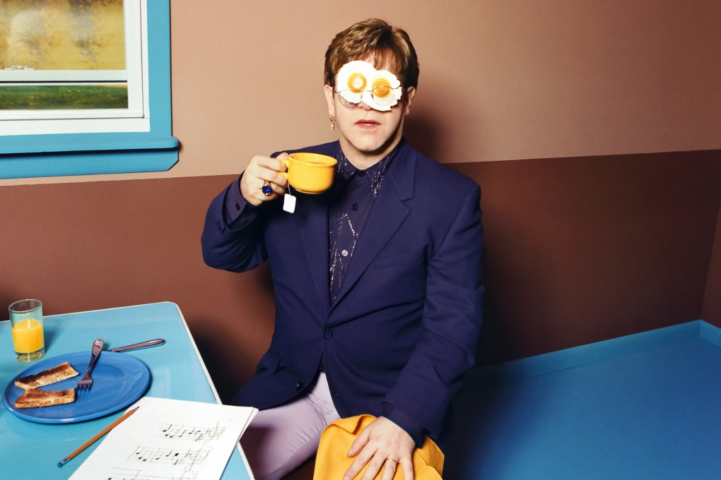 Elton John, Egg On His Face, New York, 1999, by David LaChapelle is among 300 photos from the collection of Elton John and David Furnish on display in an exhibition, Fragile Beauty, at London’s Victoria and Albert Museum until January. Photo: David LaChapelle/Victoria and Albert Museum