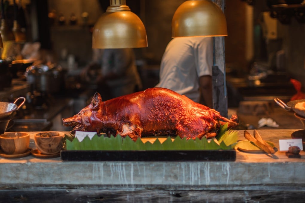 Balinese whole roast pig, known as babi guling, a favourite of late celebrity chef Antony Bourdain, was once served only at religious celebrations and weddings, but is now sold in restaurants across Bali. Photo: Kampoeng Bali