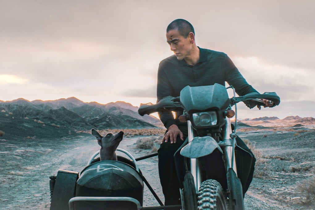 Eddie Peng as Lang in a still from Black Dog, directed by Guan Yu. Dong Liya and Jia Zhangke co-star.