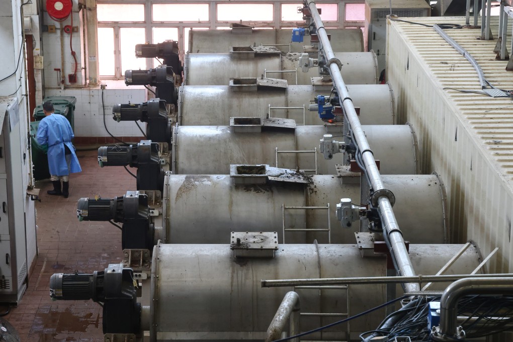 BSF Hatch, which turns chicken faeces into animal feed, fertiliser and biofuel, faces closure in August unless its government contract is renewed. Photo: Dickson Lee