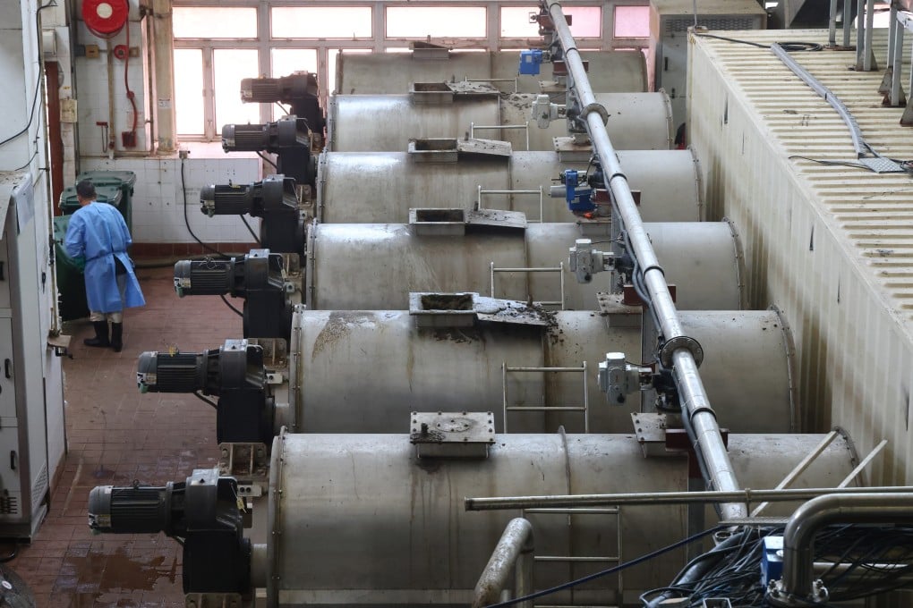 BSF Hatch, which turns chicken faeces into animal feed, fertiliser and biofuel, faces closure in August unless its government contract is renewed. Photo: Dickson Lee
