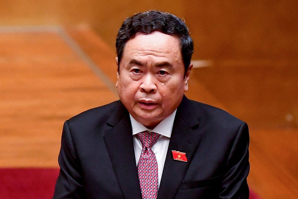 Vietnam’s National Assembly elected Tran Thanh Man to be its new chairman. Photo: AFP