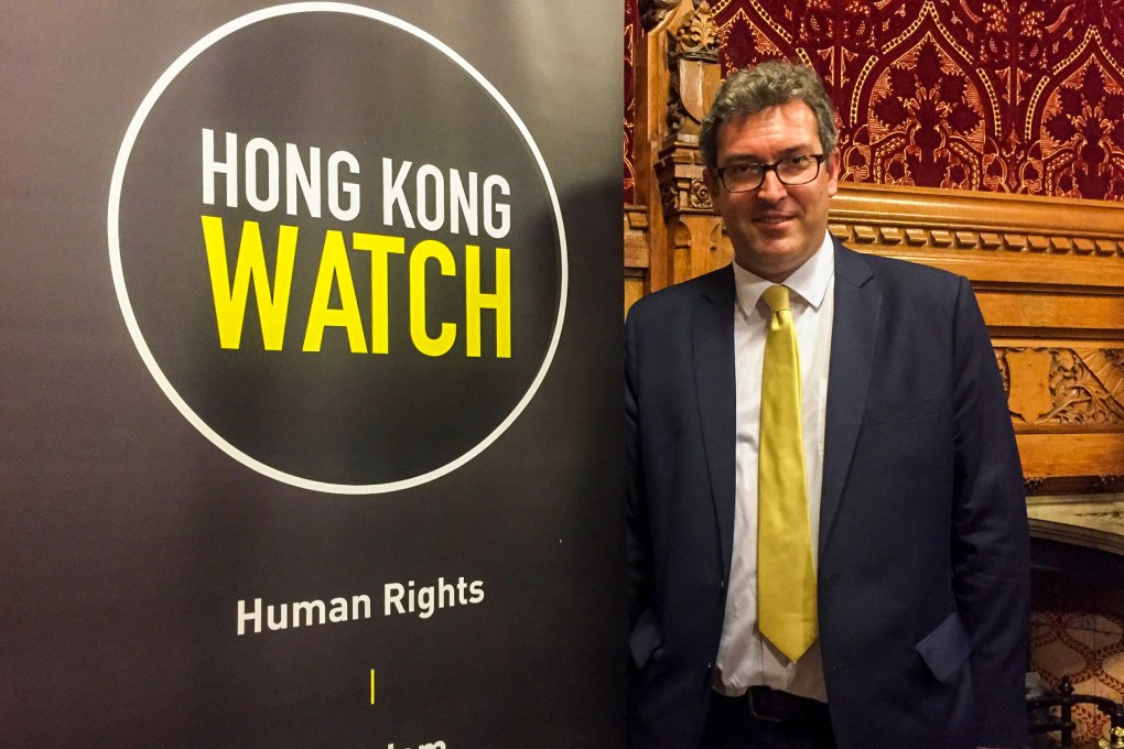 The government has hit back at Hong Kong Watch for its ‘despicable’ efforts to intimidate city leaders. Photo: Hong Kong Watch