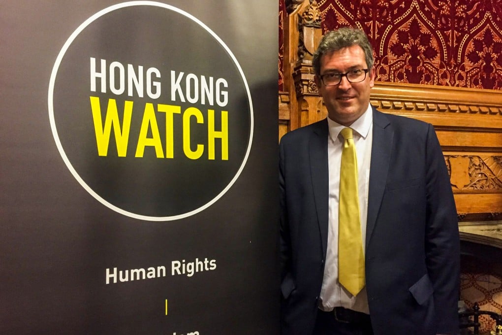 The government has hit back at Hong Kong Watch for its ‘despicable’ efforts to intimidate city leaders. Photo: Hong Kong Watch