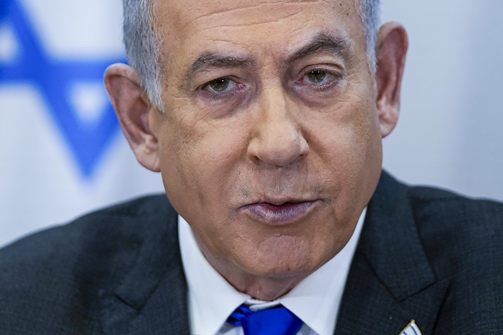 Israeli Prime Minister Benjamin Netanyahu chairs a cabinet meeting in Tel Aviv, Israel, on December 24, 2023. Photo: AP