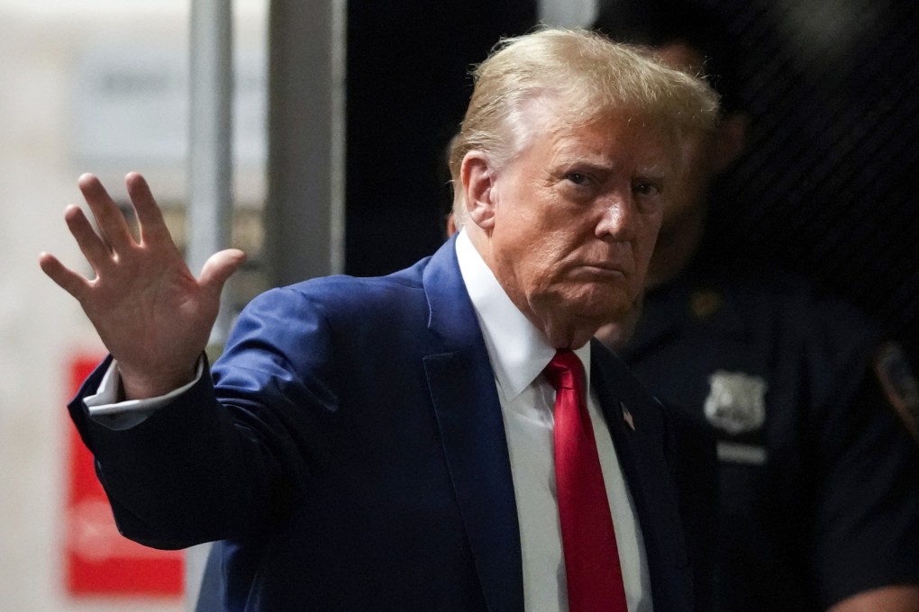 Donald Trump in New York earlier this month. File photo: AP