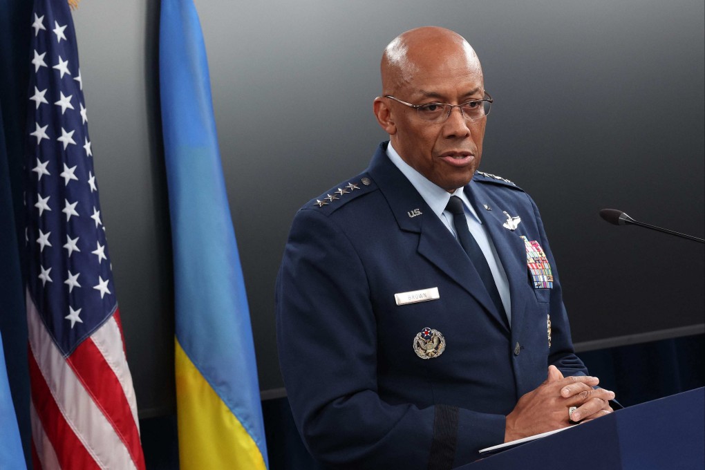 General Charles Q Brown, chairman of the US Joint Chiefs of Staff. Photo: AFP