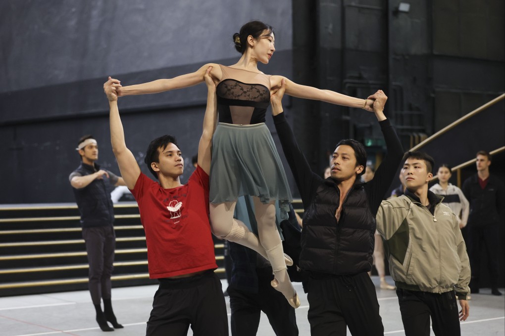Dancers take part in a final rehearsal for Hong Kong Ballet’s new production of Tchaikovsky’s classic ballet Swan Lake. Photo: Edmond So