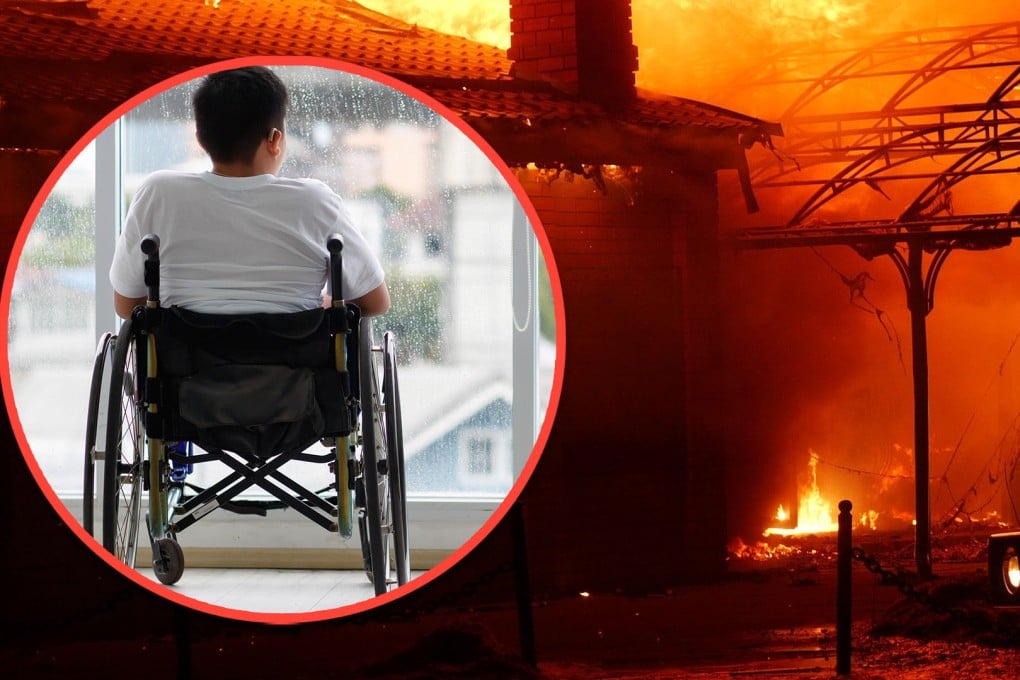 Despite the insurer’s claim of “self-inflicted” injuries, a Chinese court awarded a man US$80,000 after he was severely injured while rescuing his family from a fire. Photo: SCMP composite/Shutterstock