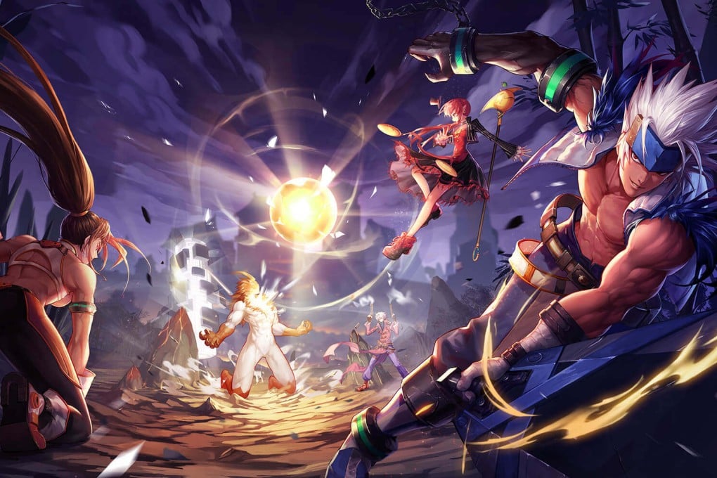 A screenshot of Dungeon & Fighter Mobile, operated in China by Tencent Holdings Photo: Handout