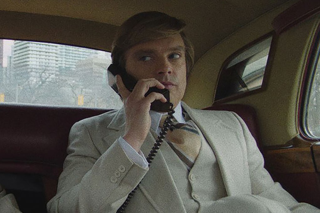 Sebastian Stan plays a younger Donald Trump in the movie. Photo: Cannes Film Festival via TNS