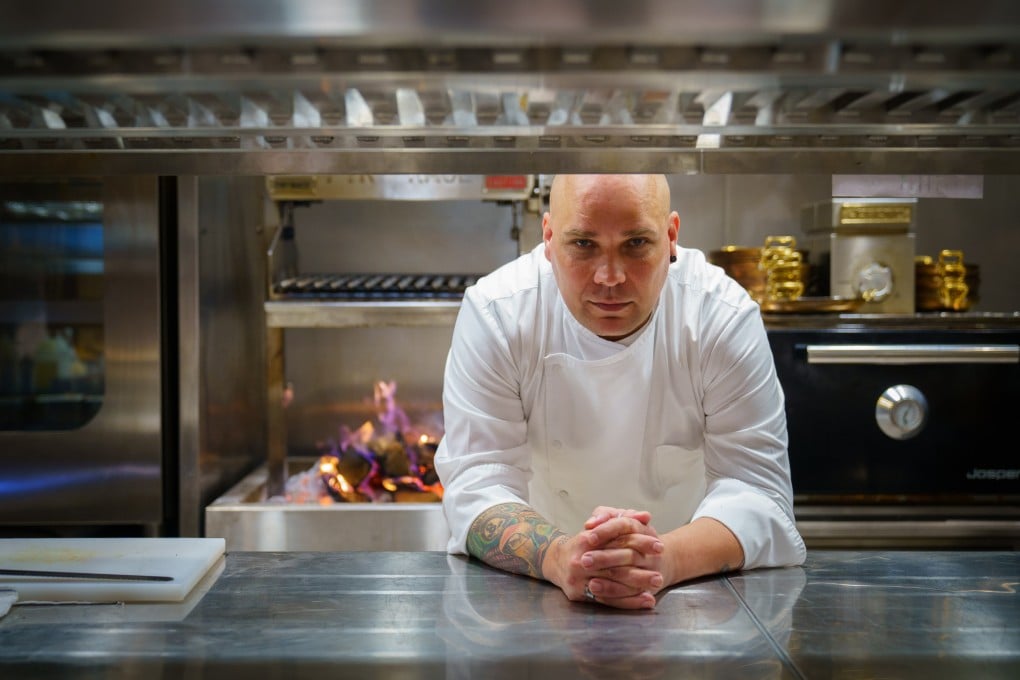 Bjoern Alexander at his new Hong Kong restaurant Charcoal Bar, an open-fire concept where his creativity shines through in reasonably priced dishes. Photo: Charcoal Bar