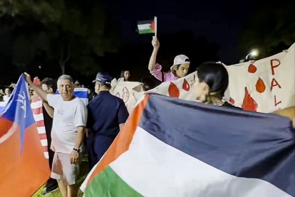 Organisers of the Love Is Real concert say 1,700 people – and only a handful of protesters – attended the event in Taipei on Saturday. Photo: Facebook / @Aurora Chang