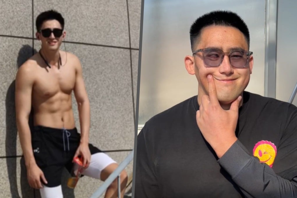 A former basketball star in China, who was dubbed the country’s most handsome athlete, has suffered partial paralysis as a result of cancer treatment, but not given up on life. Photo: SCMP composite/Douyin
