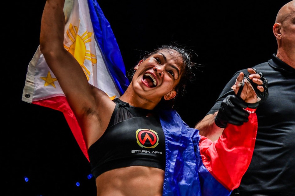 Denice Zamboanga has seen her atomweight title shot cancelled after Stamp Fairtex’s injury. Photo: ONE Championship