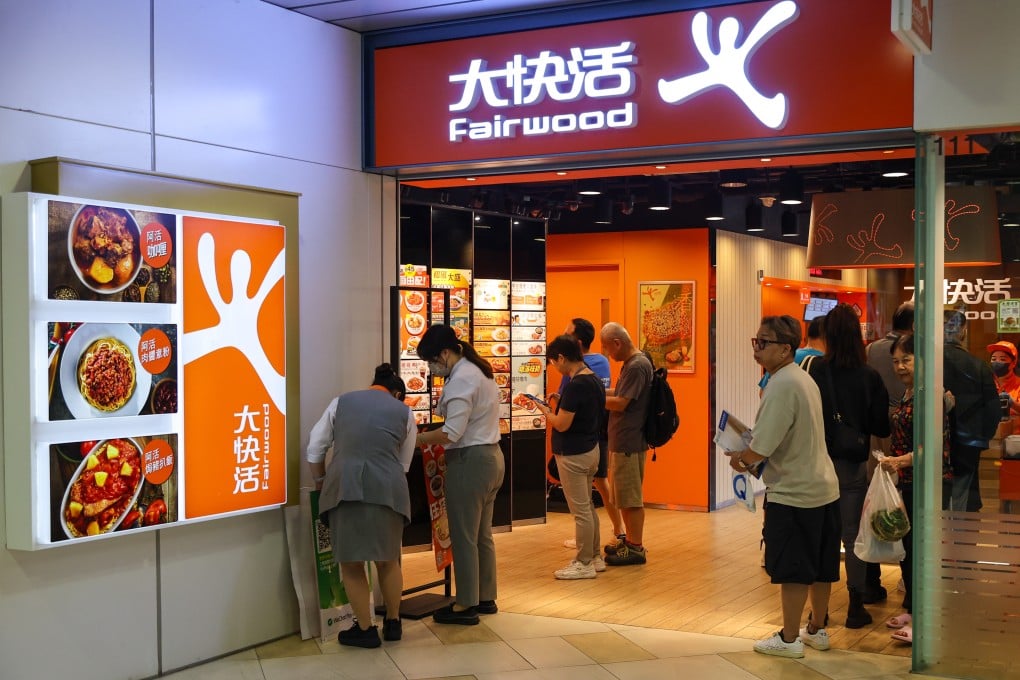 Fairwood at Shui Chuen O Plaza in Sha Tin, where one of the knife attacks took place. Photo: Edmond So