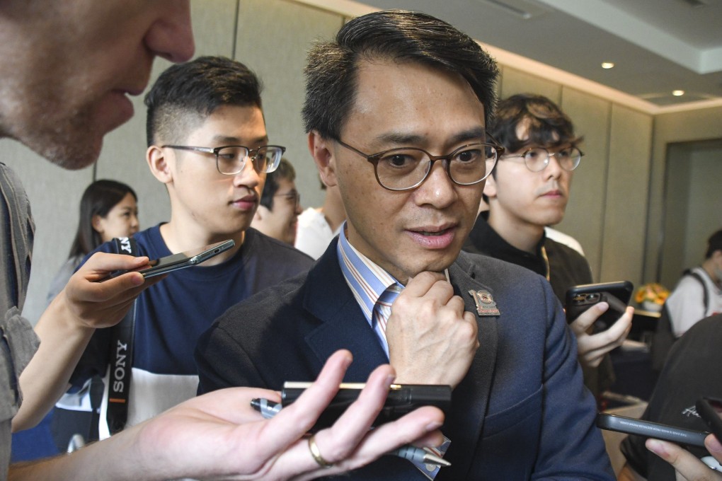 Joaquin Tam is leaving his role as Hong Kong FA CEO after three years. Photo: Handout