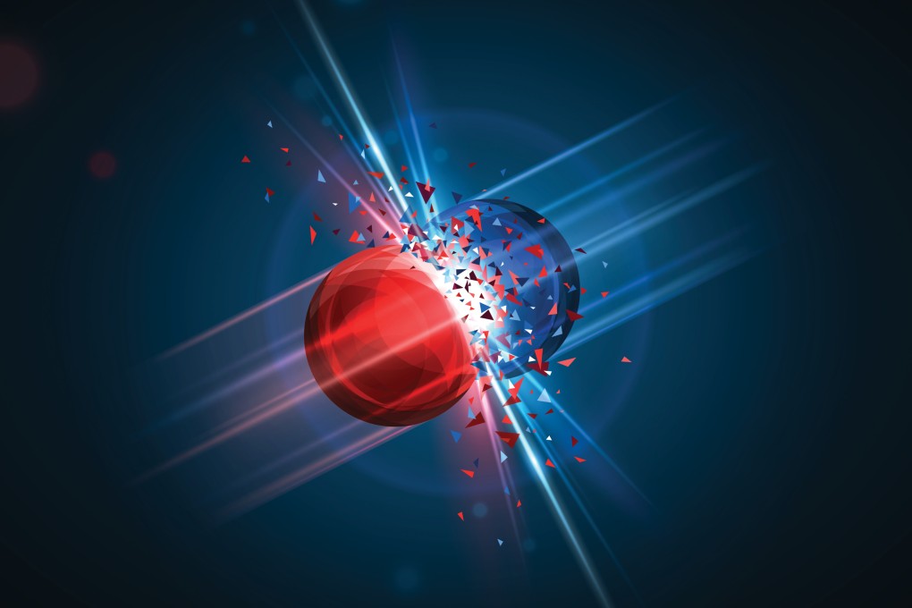 According to the Standard Model, glueballs consist of gluons – a massless, “sticky” particle that bonds quarks together to form protons, neutrons and other components of matter in an interaction known as the strong nuclear force. Photo: Shutterstock