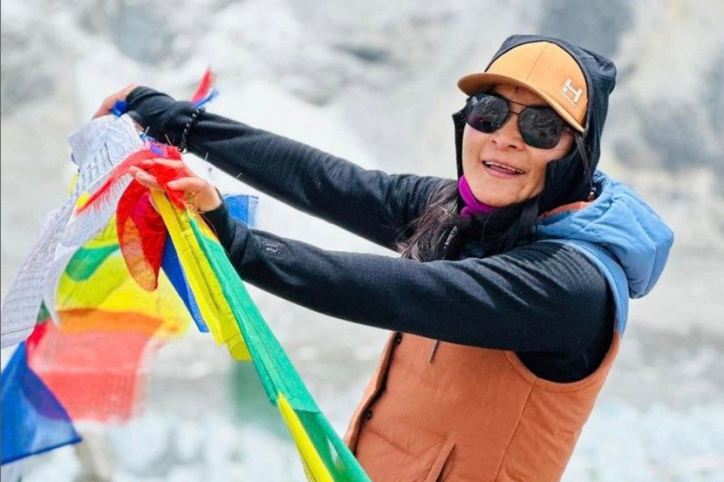 Nepal’s Phunjo Lama has broken the record for fastest ascent to Everest by a woman. Photo: Instagram/Phunjo_lama