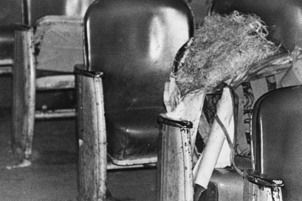 A bomb exploded during a showing of a police satire in the Hoover Theatre in Causeway Bay in 1974, injuring 11 and sending 400 audience members stampeding for the exits. Photo: SCMP