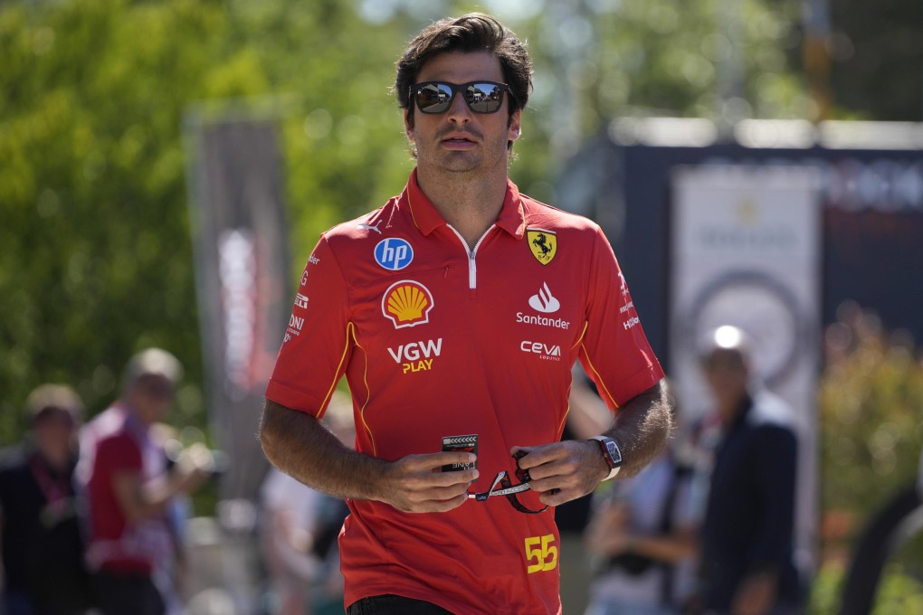 Carlos Sainz is leaving Ferrari and there are reports he has been in talks over a move to Williams. Photo: EPA-EFE