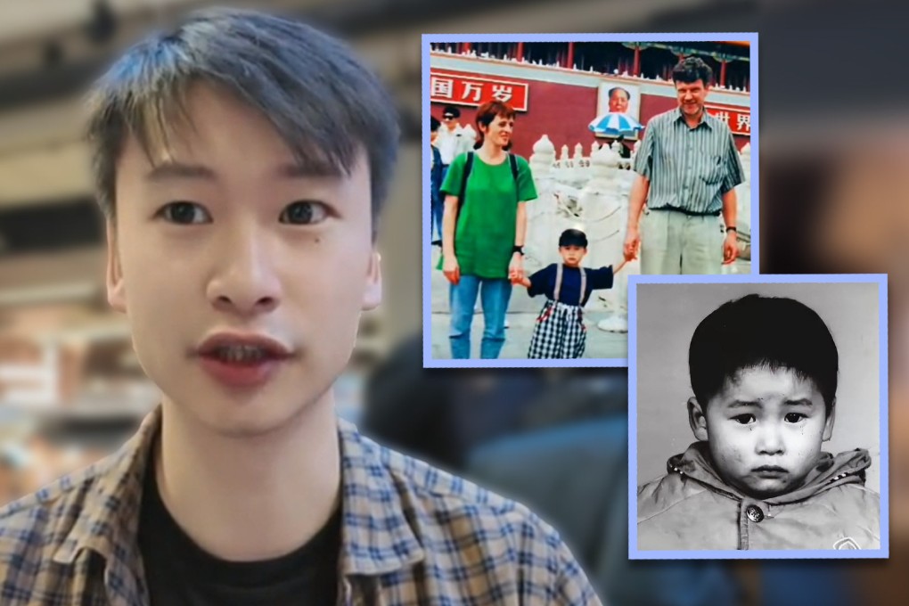 A PhD student who was separated from his family aged four and was adopted by a Dutch couple has finally been reunited with his birth parents after a 12-year search for them. Photo: SCMP composite/Douyin