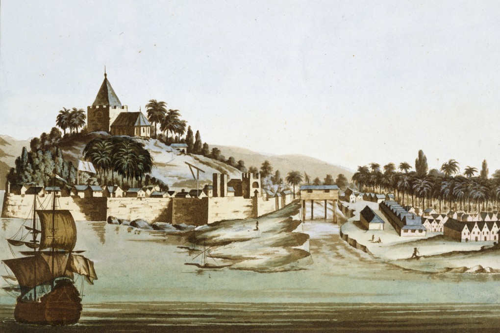 A drawing of ancient Malacca from a Travel Book by Giulio Ferrario. Once a powerful sultanate that cultivated ties with Ming dynasty China, it fell to Portuguese invaders in 1511. Photo: Getty Images