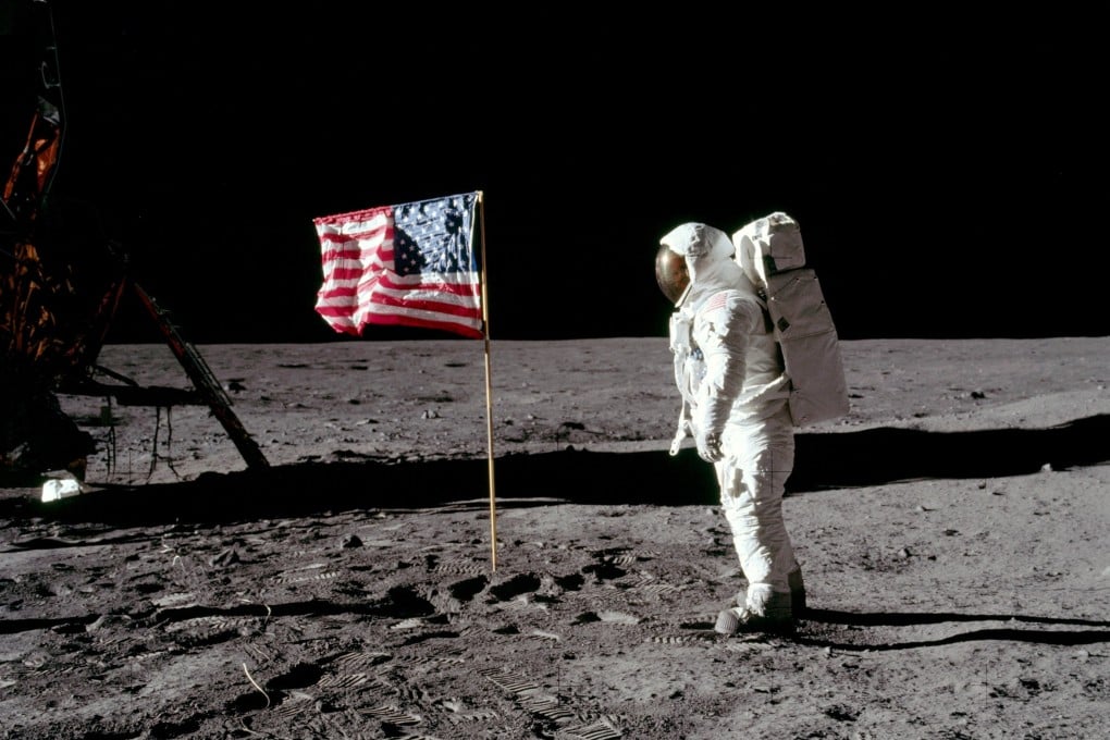 The China Association for Science and Technology has urged doubters of the 1969 moonwalk to “seek truth from facts”. Photo: Nasa/Reuters