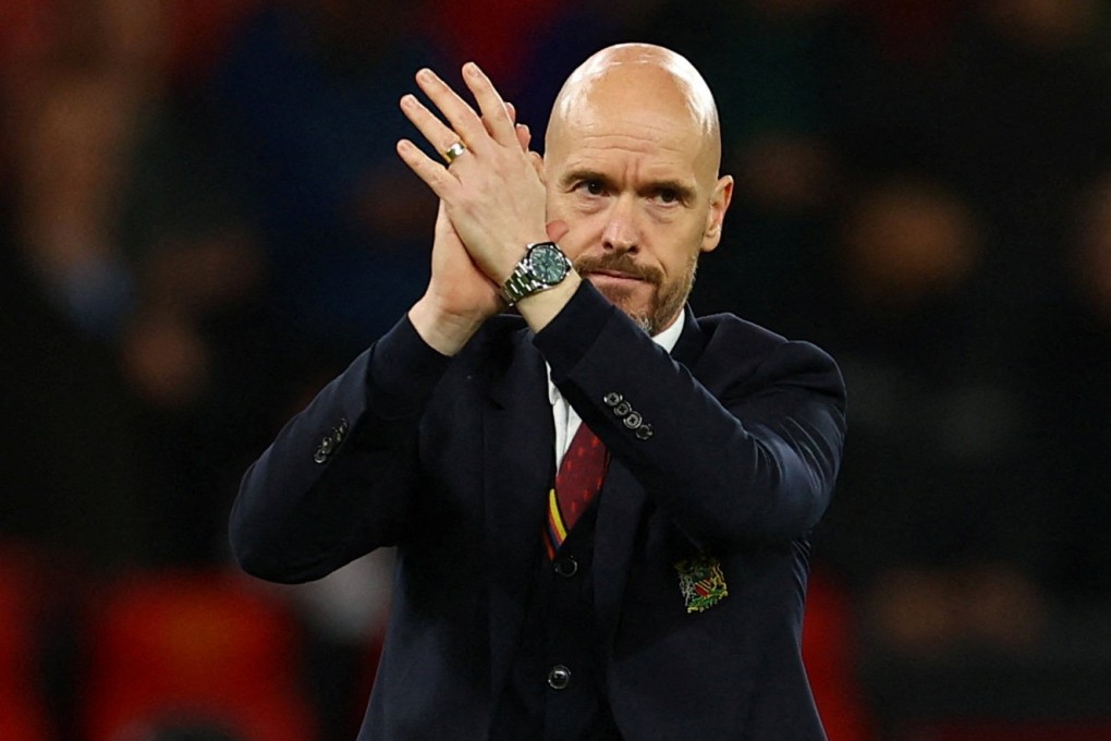 Erik ten Hag will be sacked from his role as Manchester United manager, reports in the UK press suggest. Photo: Reuters