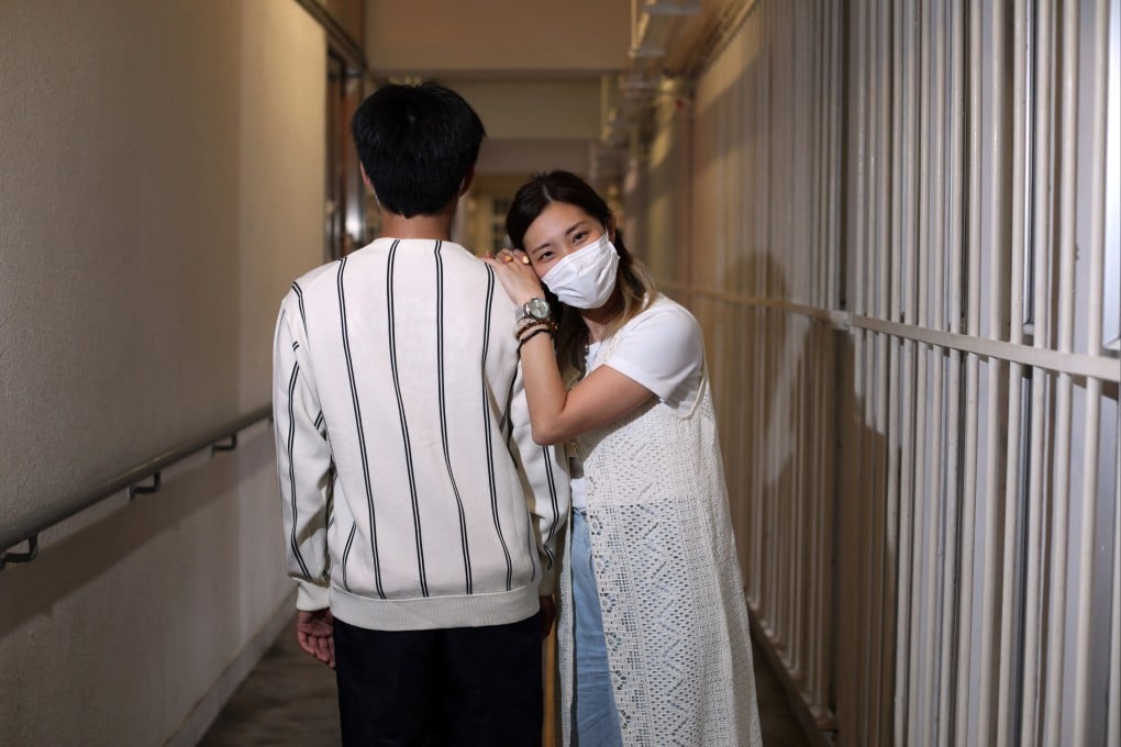 Molly Lam says visits from her son Vincent helped motivate her to rebuild her life. Photo: Xiaomei Chen