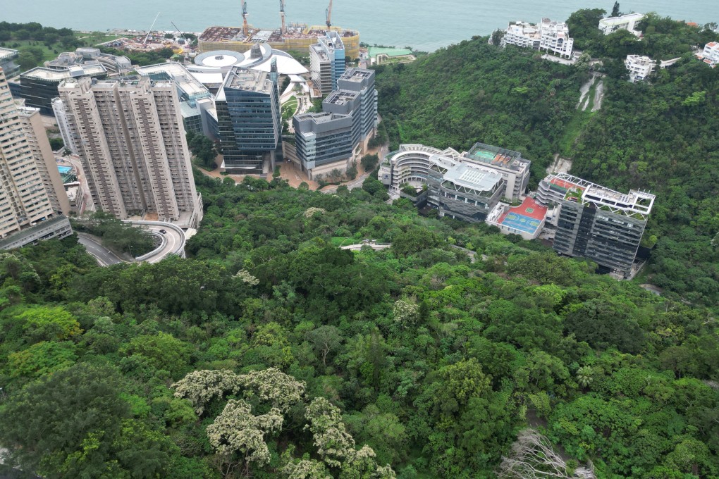 Pok Fu Lam in southern Hong Kong. According to HKU, the Global Innovation Centre on Pok Fu Lam Road near Queen Mary Hospital is expected to be a world-class academic and scientific research facility. Photo: Dickson Lee