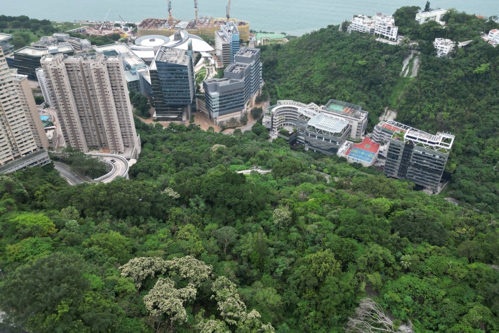 Pok Fu Lam in southern Hong Kong. According to HKU, the Global Innovation Centre on Pok Fu Lam Road near Queen Mary Hospital is expected to be a world-class academic and scientific research facility. Photo: Dickson Lee