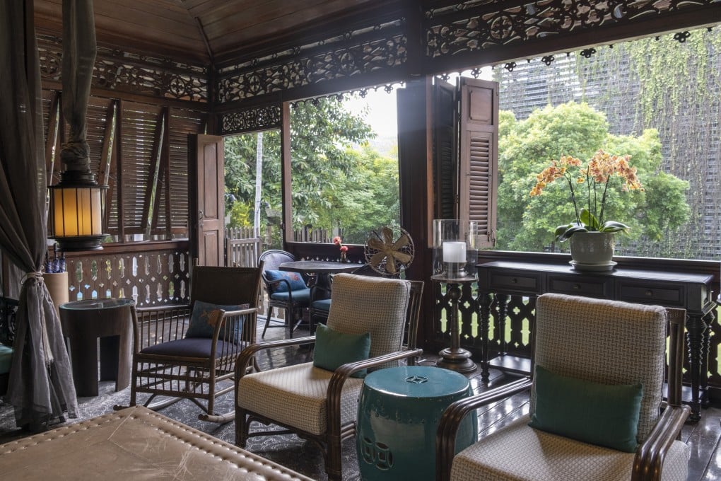 A room in a house built of teak in Chiang Mai, northern Thailand, that is now a museum. The area’s ‘teak trail’ traces more than a century of logging of the hardwood. Photo: Oliver Raw