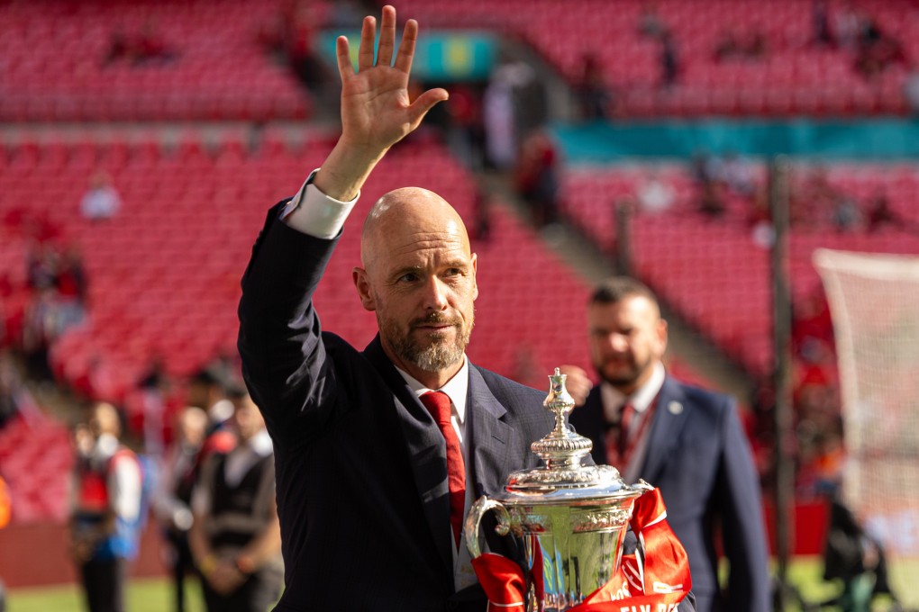 Despite winning the FA Cup in impressive fashion, doubts remain over the future of Erik ten Hag at Manchester United. Photo: Xinhua