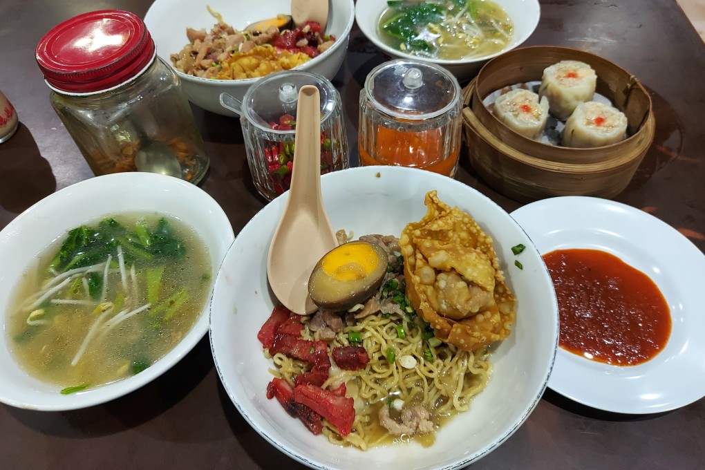 The handmade noodles at YY Mie Pangsit, served in soup with pork, are one of the must-eat dishes in Medan, Indonesia, where the breadth of the food served reflects the diversity of the city’s population. Photo:  Aisyah Llewellyn