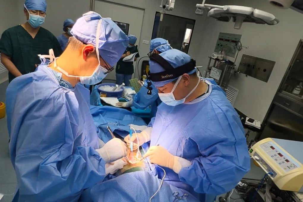 Chinese doctors have achieved a milestone in animal-to-human organ transplant research. Photo: First Affiliated Hospital of Anhui Medical University