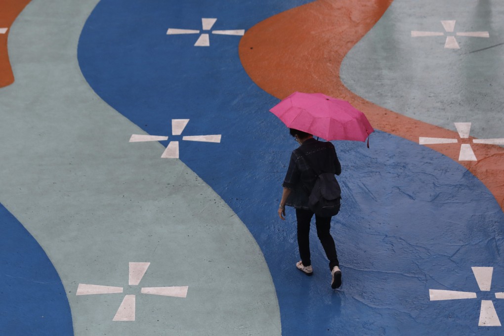 Hong Kong cancelled an amber rainstorm warning on Morning morning. Photo: Xiaomei Chen