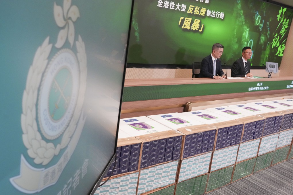 Barry Lai (left) and Jeff Lau reveal details of the operation. Photo: May Tse