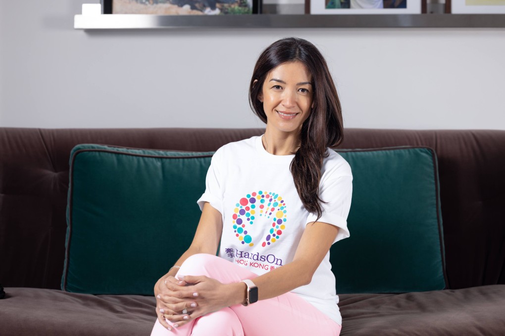 Catherine Tong Dannaoui, the executive director of HandsOn Hong Kong, had impostor syndrome when she first started the role, but then Simon Sinek’s work inspired her to lead with vision. Photo: HandsOn Hong Kong