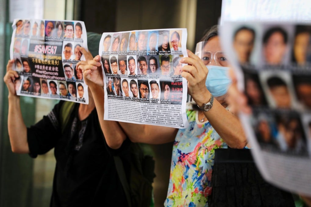 A group of 16 opposition politicians and activists are among 47 people prosecuted for what Beijing called a “blatant challenge” to the law following a July 2020 poll. Photo: Sam Tsang