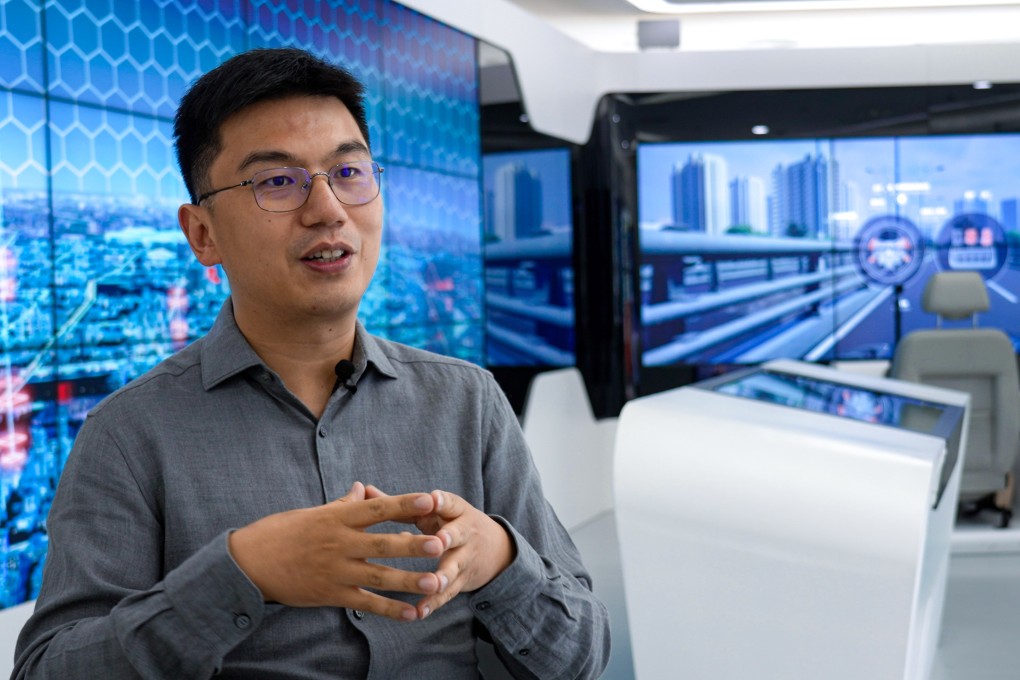 Xu Li, co-founder and CEO of SenseTime, speaks during an interview with the Post on May 28, 2024. Photo: Sophie Li