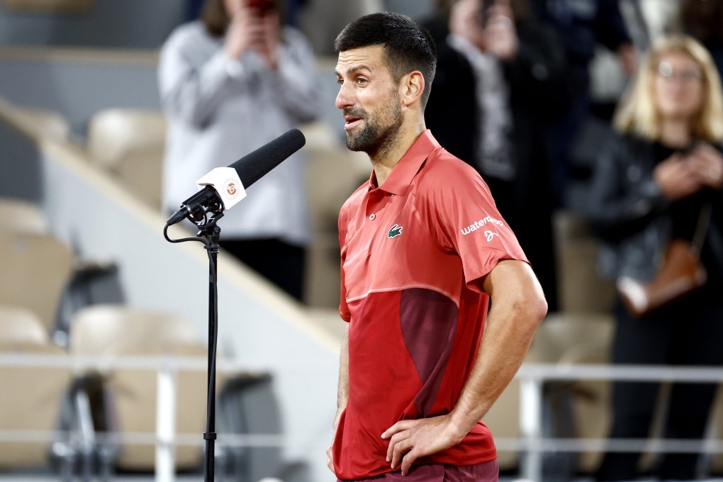 Novak Djokovic tells the Philippe-Chatrier he believes Rafa Nadal could yet return to French Open in 2025. Photo: EPA